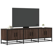 Tv-meubel 150x35x41 cm bewerkt hout metaal