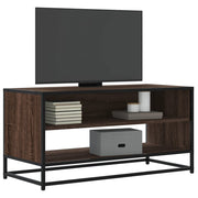 Tv-meubel 91x40x46 cm bewerkt hout metaal