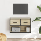 Tv-meubel 60x31x39,5 cm bewerkt hout metaal