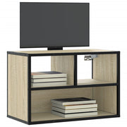 Tv-meubel 60x31x39,5 cm bewerkt hout metaal