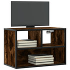 Tv-meubel 60x31x39,5cm bewerkt hout metaal