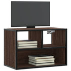 Tv-meubel 60x31x39,5 cm bewerkt hout metaal
