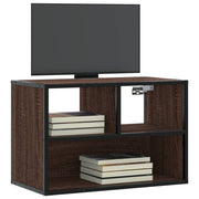 Tv-meubel 60x31x39,5 cm bewerkt hout metaal