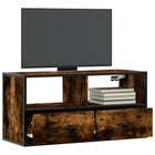 Tv-meubel 80x31x39,5 cm bewerkt hout metaal