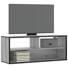 Tv-meubel 100x31x39,5 cm bewerkt hout metaal
