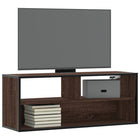 Tv-meubel 100x31x39,5 cm bewerkt hout metaal