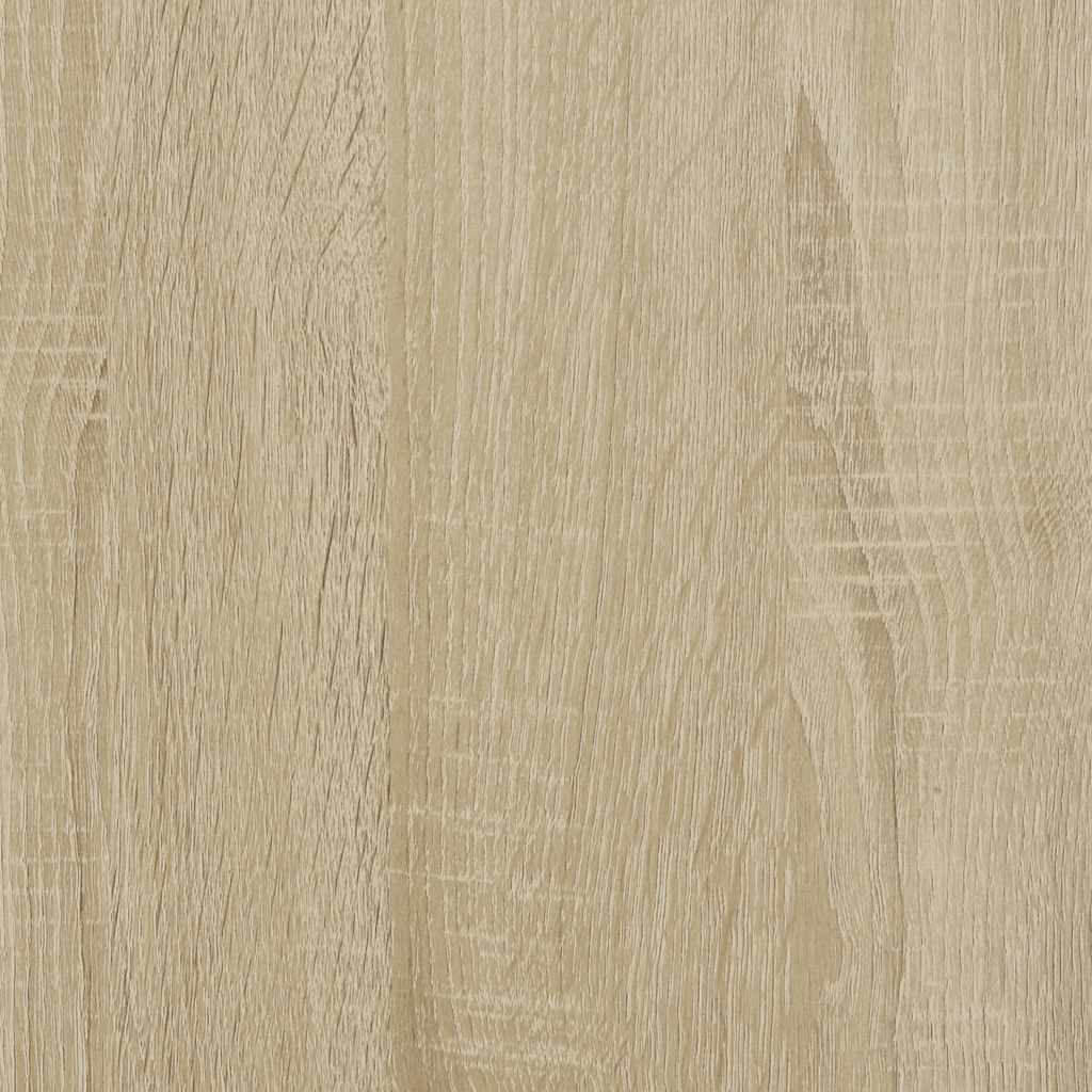 Dressoir 68x35x76 cm bewerkt hout sonoma eikenkleurig