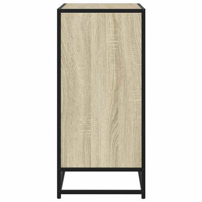 Dressoir 68x35x76 cm bewerkt hout sonoma eikenkleurig