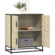 Sideboard 68x35x76 cm engineered wood Sonoma oak-coloured