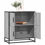Sideboard 68x35x76 cm engineered wood grey Sonoma oak effect