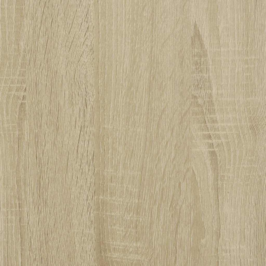 Dressoir 62x35x76 cm bewerkt hout sonoma eikenkleurig