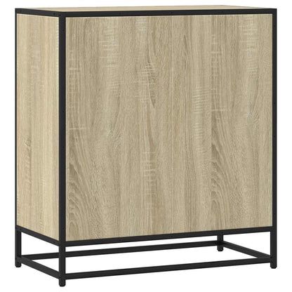 Dressoir 68x35x76 cm bewerkt hout sonoma eikenkleurig