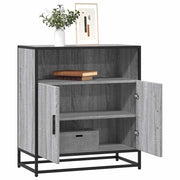 Sideboard 68x35x76 cm engineered wood grey Sonoma oak effect
