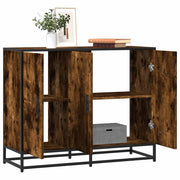 Dressoir 94x35x76 cm bewerkt hout gerookt eiken