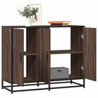 Sideboard 94x35x76 cm treated wood brown oak color