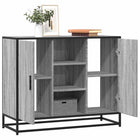 Sideboard 92x35x76 cm engineered wood grey Sonoma oak colour