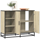 Sideboard 92x35x76 cm engineered wood Sonoma oak colour