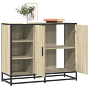 Sideboard 92x35x76 cm engineered wood Sonoma oak colour