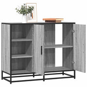 Sideboard 92x35x76 cm engineered wood grey Sonoma oak colour