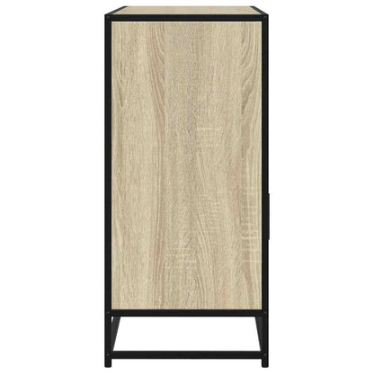 Dressoir 100x35x76 cm bewerkt hout sonoma eikenkleurig