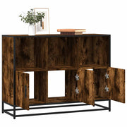 Sideboard 100x35x76 cm engineered wood smoked oak look