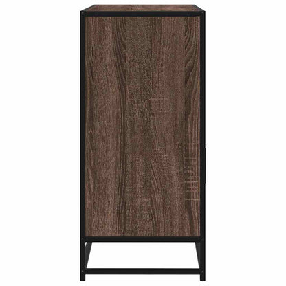 Dressoir 100x35x76 cm bewerkt hout bruin eikenkleur