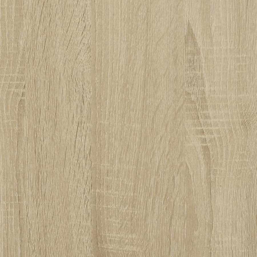 Ladekast 70x41x70 cm bewerkt hout sonoma eikenkleurig
