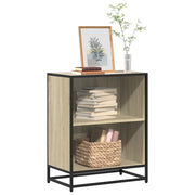 Boekenkast 60x35x76 cm bewerkt hout sonoma eiken