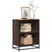 Boekenkast 60x35x76 cm bewerkt hout bruin