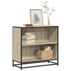 Bookcase 80.5x35x76 cm engineered wood Sonoma oak colour