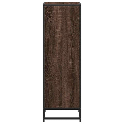 Boekenkast 40x35x107,5 cm bewerkt hout bruin eikenkleur