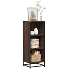 Boekenkast 40x35x107,5 cm bewerkt hout bruin