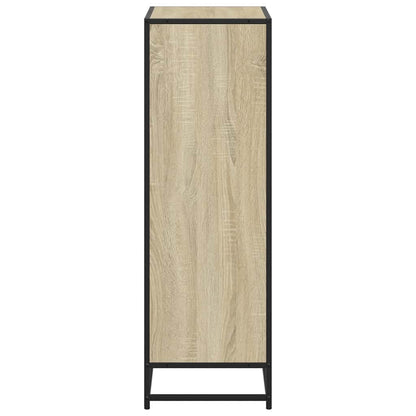 Boekenkast 60x35x107,5 cm bewerkt hout sonoma eikenkleurig
