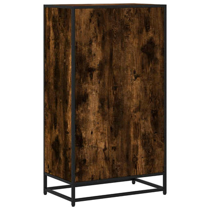 Boekenkast 60x35x107,5 cm bewerkt hout gerookt eikenkleurig