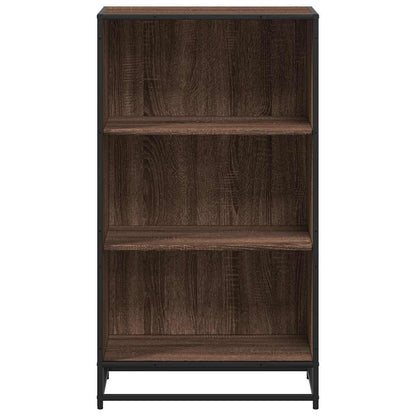 Boekenkast 60x35x107,5 cm bewerkt hout bruin eikenkleur