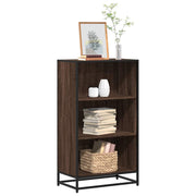 Boekenkast 60x35x107,5 cm bewerkt hout bruin