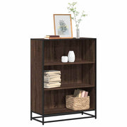 Boekenkast 80,5x35x107,5 cm bewerkt hout bruin