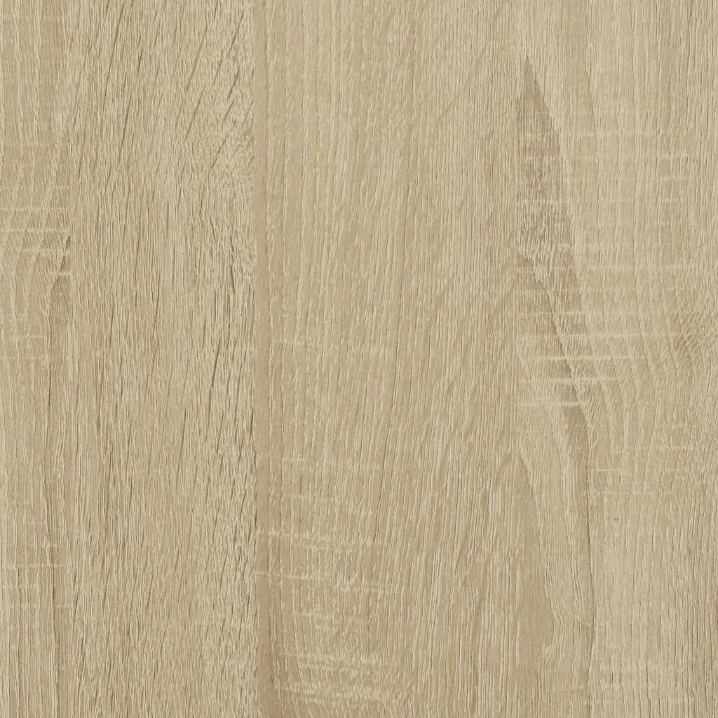 Boekenkast 40x35x139 cm bewerkt hout sonoma eikenkleurig