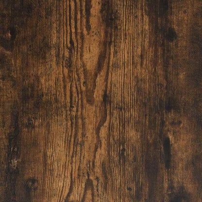 Boekenkast 40x35x170,5 cm bewerkt hout gerookt eikenkleurig