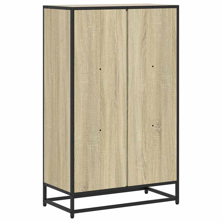Boekenkast 65,5x33x107,5 cm bewerkt hout sonoma eikenkleurig