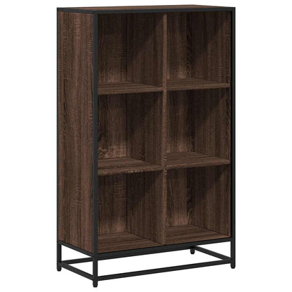 Boekenkast 65,5x33x107,5 cm bewerkt hout bruin eikenkleur