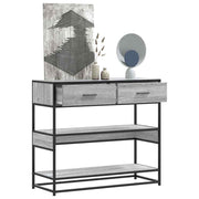 Wandtafel 90x35x80 cm grijs