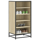 Schoenenrek 48x38x97,5 cm bewerkt hout sonoma eiken