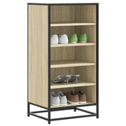 Schoenenrek 48x38x97,5 cm bewerkt hout sonoma eiken