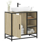 Wastafelkast 65x33x60 cm sonoma eiken