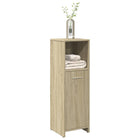 Bathroom cabinet 30x30x95 cm chipboard Sonoma oak