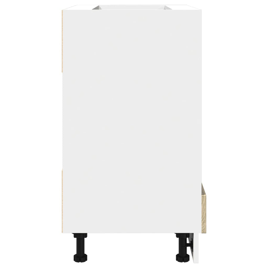Ovenkast 60x46x81,5 cm spaanplaat sonoma eikenkleurig