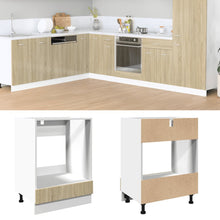 Ovenkast 60x46x81,5 cm spaanplaat sonoma eikenkleurig