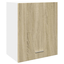 Wandkast 50x31x60 cm bewerkt hout sonoma eikenkleurig