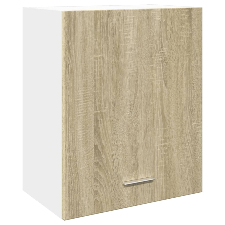 Wandkast 50x31x60 cm bewerkt hout sonoma eikenkleurig